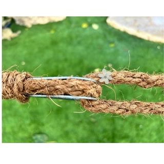 Vela Sombra Fibra Coco 3.5x3.5x3.5m triangulas