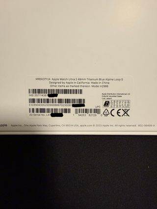 Apple Watch Ultra 2 Batería 100%