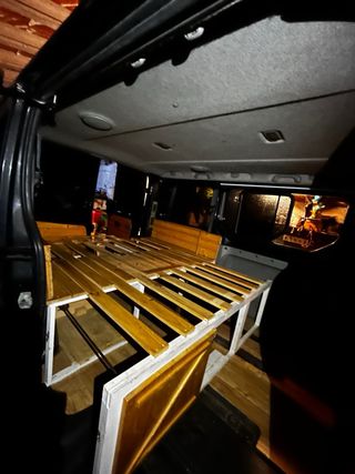 Mueble cama camper + cocina