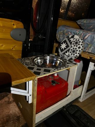 Mueble cama camper + cocina