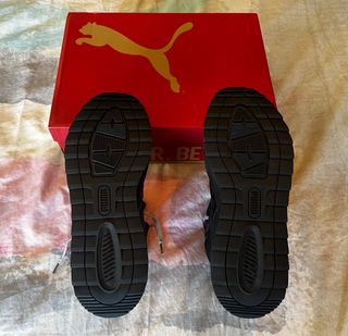 Puma Trinity Mid Hybrid Negras Talla 45 Nuevas