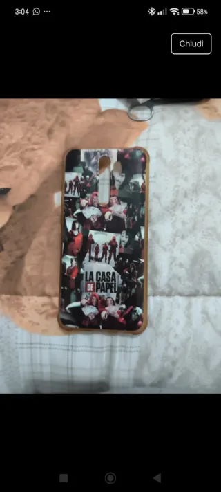 Cover Xiaomi Redmi Note 8 Pro La Casa de Papel