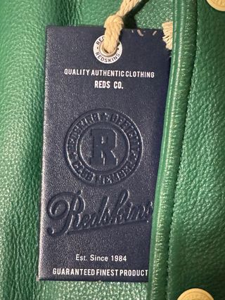 Chaqueta universitaria Redskins Piel Talla XXL