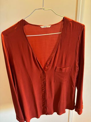 Blusa Eseoese Roja Talla M