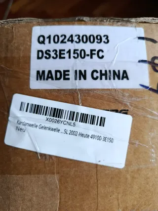 Eje transmisión delantero Kia Sorento 2002