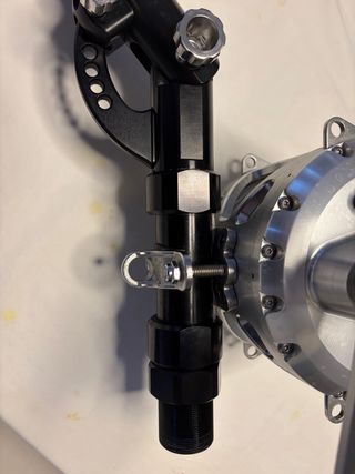 Conjunto caña y carrete atun gigante