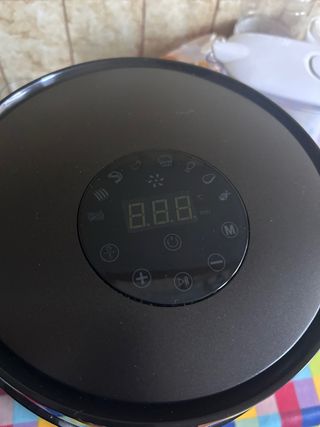 Freidora de aire SilverCrest negra