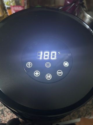 Freidora de aire SilverCrest negra