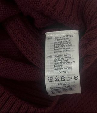 Talla 44-46 (L/XL). Chaqueta de punto hombre BPC