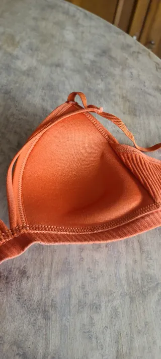 Sujetador naranja