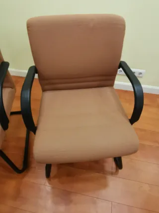 Pareja de sillones / sillas de oficina o sala