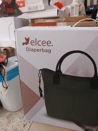 Bolso Carro Bebé Leclerc Verde