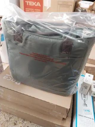 Bolso Carro Bebé Leclerc Verde