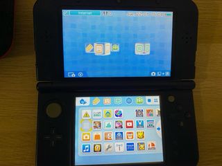 Nintendo 3DS XL Blu con Caricatore e Custodia