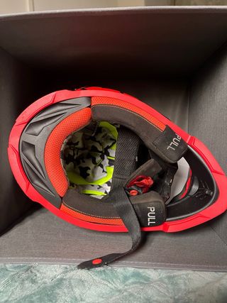 Casco LS2 (L) y gafas Raven