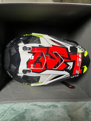 Casco LS2 (L) y gafas Raven