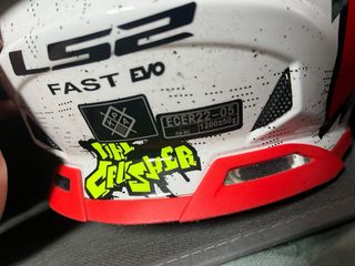 Casco LS2 (L) y gafas Raven