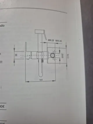 Kit Mezclador Agua Fría/Caliente Cromado