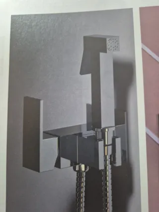 Kit Mezclador Agua Fría/Caliente Cromado