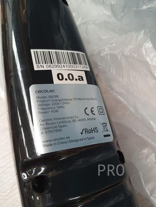 Ventilador de pie - EnergySilence 515 MaxFlow Black - Cecotec