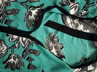 Blusa Zara Estampada Flores Talla S