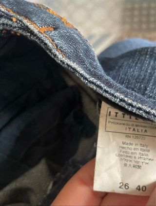 Jeans vita bassa
