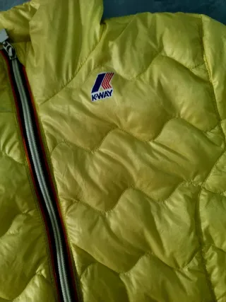 Piumino K-way giallo