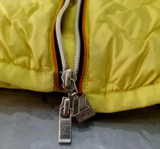 Piumino K-way giallo