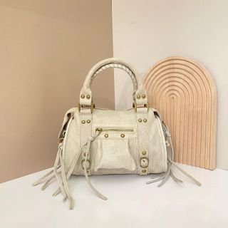 Bolso de piel auténtica mujer 1507