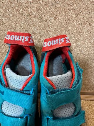 Pies de gato Simond turquesa talla 37