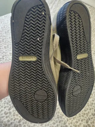 Lacoste Sneakers Talla 38 Verde/Negro