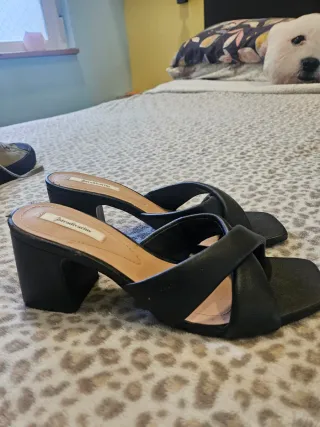 Lacoste Sneakers Talla 38 Verde/Negro