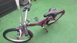 Bicicleta Morada Infantil