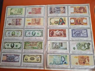 Álbum Billetes del Mundo DIDEC