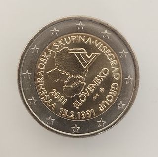 🇸🇰 2€ Eslovaquia 2011 Visegrád