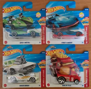 HotWheels Series Let's Race (Set Of 4 Cars)