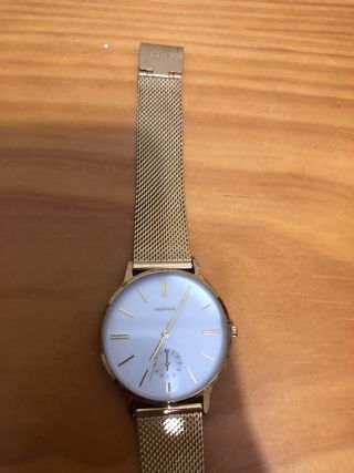 Reloj Daniel Wellington Dorado y Blanco