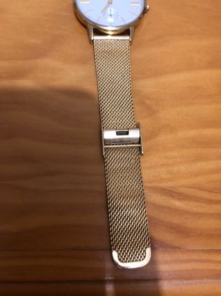 Reloj Daniel Wellington Dorado y Blanco