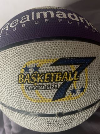 Balón Baloncesto Real Madrid CF Morado