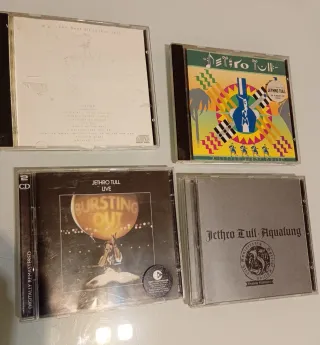 4 CDs Jethro Tull Música Rock