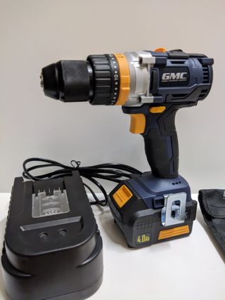 Taladro Atornillador 18V GMC + Batería 4Ah