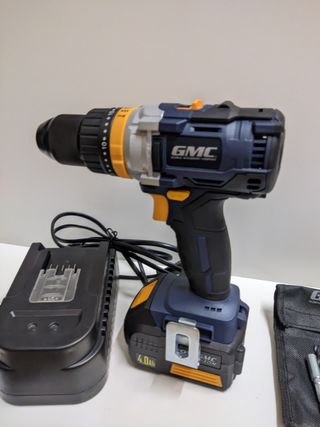 Taladro Atornillador 18V GMC + Batería 4Ah