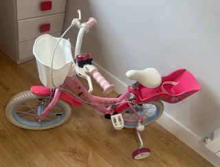 Bicicleta Princesas 14' con ruedines