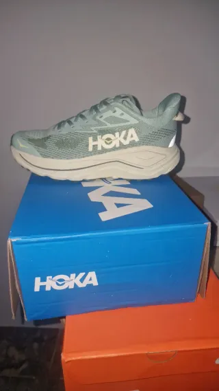 Zapatillas Hoka Beige/Verde