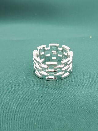 Anillo Plata Ley 925 Nuevo