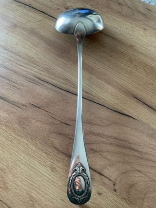 Mestolo Christofle antico in metallo argentato