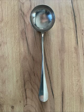 Mestolo Christofle antico in metallo argentato