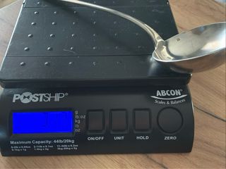 Mestolo Christofle antico in metallo argentato