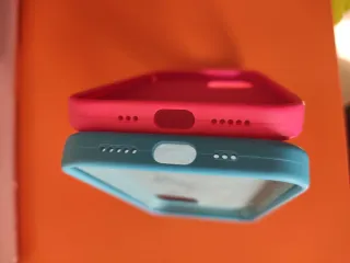 2 Fundas iPhone 12 Pro (Azul y Rosa)
