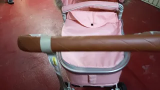 Capazo rosa precioso